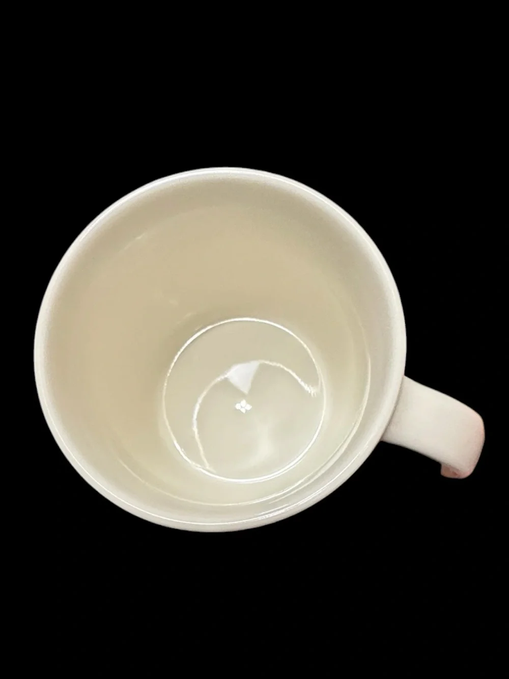 Jumbo-sized White Barrel Mug with Large Classic Green Siren Logo